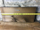 Custom Personalized Sign 9”x19”, Pine Wood/ Brown Stain