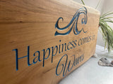 Custom 10x19” beach sign - Florida design