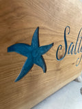 Custom 10x19” beach sign - Florida design